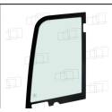 VITRE PORTE PARTIE HAUTE KUBOTA KX027-4 (A PARTIR DE 2017) 152269A