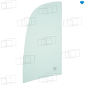VITRE DROITE AVANT COULISSANTE JCB 8040ZTS 8045ZTS 8050ZTS 8055RTS 8055ZTS 8065RTS ( A PARTIR DE 2006 ) 143810C