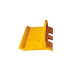 UV125F0M220 Lot de 10 tuiles acier à boulonner pour chaîne de pelle (largeur 220mm)