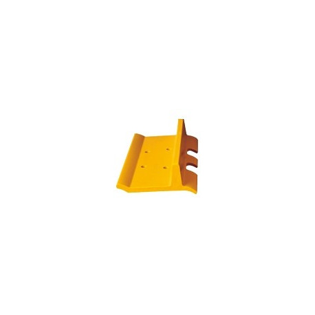 UV125F0M220 Lot de 10 tuiles acier à boulonner pour chaîne de pelle (largeur 220mm)