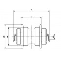 Galet inférieur IHI IMER 40G1 / 40GX2 / 40J / 40JX / IS40G UF090Z4A-IHIIMER