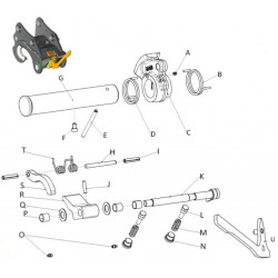 Kits SAV & pièces détachées pour coupleur ISO MORIN M4 S