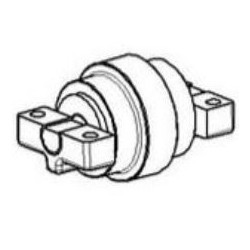 Galet inférieur KUBOTA KH101 / KH90 / KX033 / KX101 UF040Z3C-KUBOTA