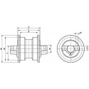 Galet inférieur ATLAS TEREX 805R / TC75 UF112E0E-ATLAS