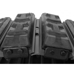 RP154/450 Lot de 80x Pad caoutchouc à clipser 450mm