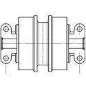 Galet inférieur HITACHI ZX75UR / ZX80 / ZX80,3 / ZX80CB / ZX85US / ZX85USB UF045H0C-HITACHI5