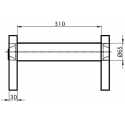 Platine à souder pour godet type MARTIN M18