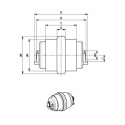 Galet inférieur CASE POCLAIN CK38 UF039Z0C-CASEPOCLAIN