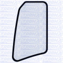 VITRE PORTE PARTIE HAUTE VOLVO EC15 / EC15XT / EC20 / EC20XT / EC25 / EC30 / EC15B / EC20B / EC25B / EC30B 055141C