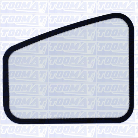 VITRE PORTE PARTIE BASSE VOLVO EC15 / EC15XT / EC20 / EC20XT / EC25 / EC30 / EC15B / EC20B / EC25B / EC30B 060881B
