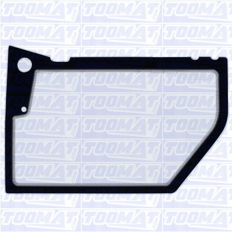 VITRE DE PORTE PARTIE BASSE KOMATSU PC110R PC75R (DE 1999 A 2009) 054664C