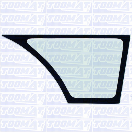 VITRE DE PORTE PARTIE BASSE DROITE JCB 214-2 / 214-4 / 214E / 214SM-4 / 215E / 215S / 215-2 / 215-4 / 217S / 217-2 (JUSQU'A 2...