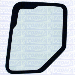 VITRE DE PORTE PARTIE HAUTE KOMATSU PC20MR-2 / PC27MR-2 / PC30MR-2 / PC35MR-2 / PC40MR-2 / PC50MR-2 (DE 2004 A 2010) 054197I