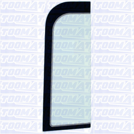 VITRE DE PORTE PARTIE HAUTE AVANT YANMAR VIO20-3 / VIO25-3 / VIO20-6A / VIO25-6A 070654D