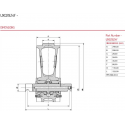 Roue folle PEL JOB EB12,4 / EB14,4 / EB150XR1 / EB16,4 / SIRIUS 271 / SIRIUS PLUS UX028Z4F-PELJOB