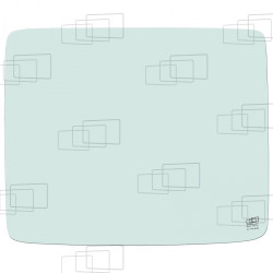 VITRE ARRIERE DAEWOO SOLAR 015 SOLAR 030 SOLAR 035 SOLAR 050 SOLAR 055 (DE 1999 A 2006) 265090B