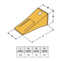 Dent de godet E521-UET114V50ST