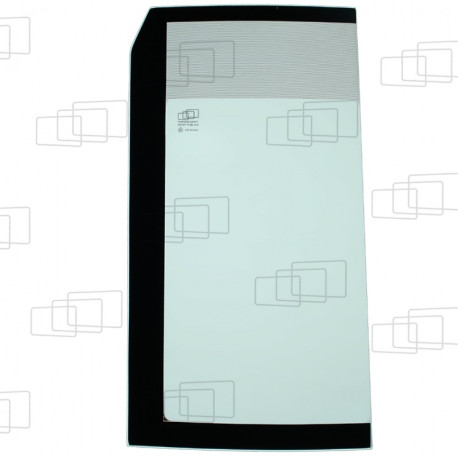 Vitre coté derrière porte KOMATSU PC20MR-2 PC27MR-2 PC30MR-2 PC35MR-2 PC40MR-2 PC50MR-2 (DE 2004 A A 2010) 054017G