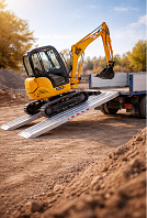 Rampes de chargement mini pelle TP